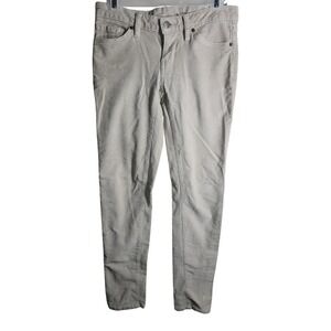 Patagonia Organic Cotton Corduroy Pants Women's Size 27 Beige Slim Fit